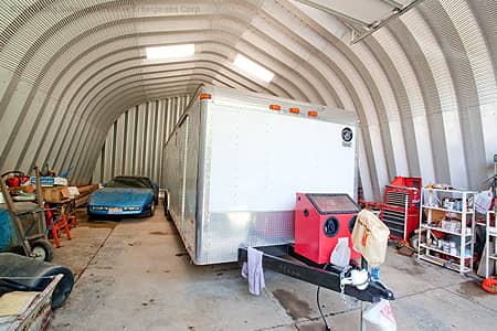 a-model garage interior