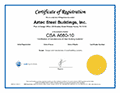 Canada CSA-A660 Certification